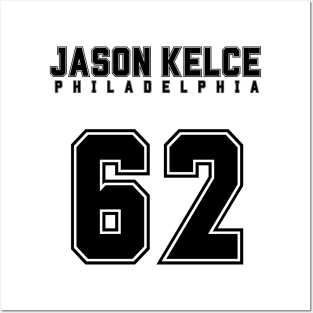 Jason Kelce 62 Philadelphia Eagles Jason KELCE Posters and Art